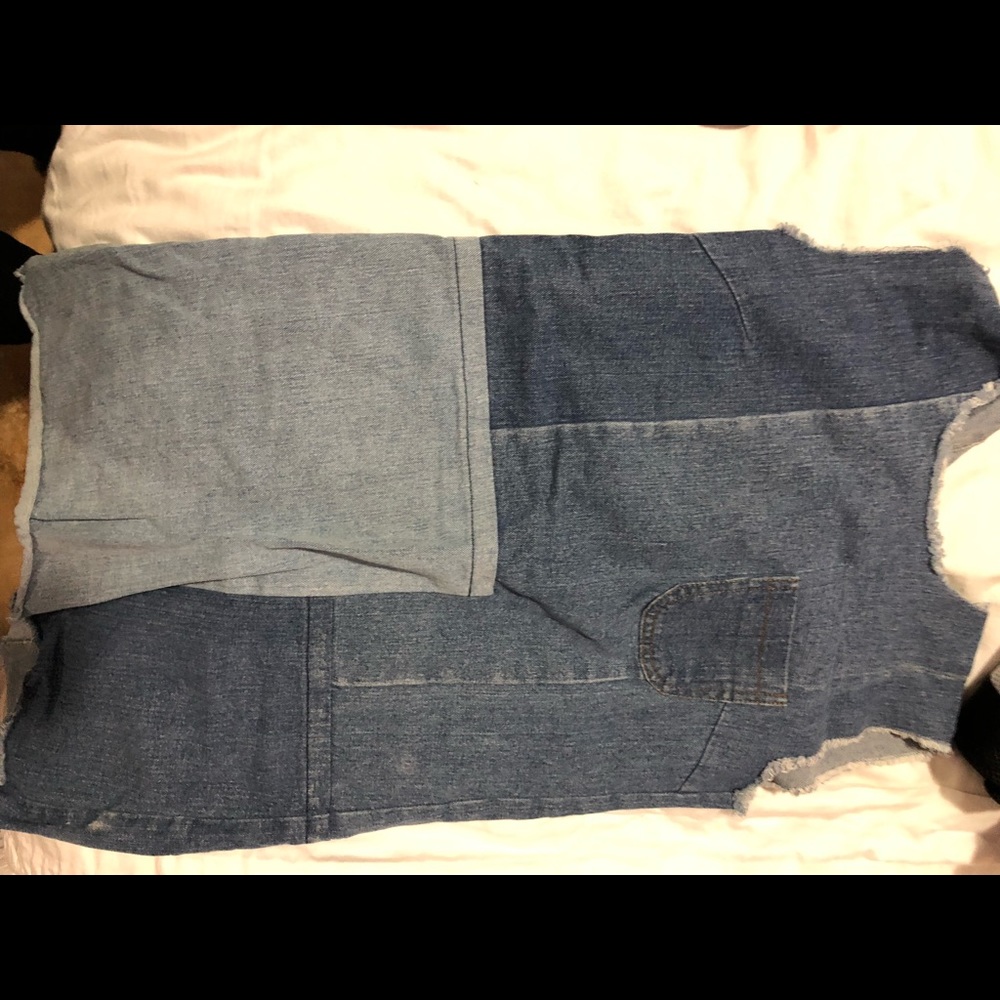 Denim dress